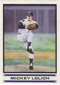 1986 Sports Design Detroit Tigers #20 Mickey Lolich Front