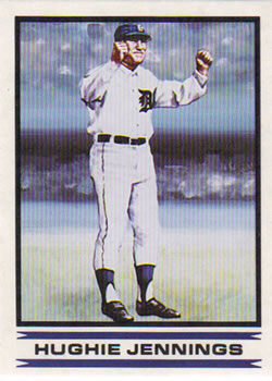 1986 Sports Design Detroit Tigers #2 Hughie Jennings Front
