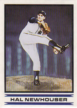1986 Sports Design Detroit Tigers #9 Hal Newhouser Front