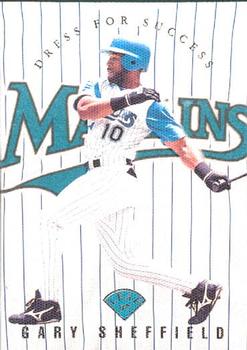1997 Leaf - Dress for Success #6 Gary Sheffield Front