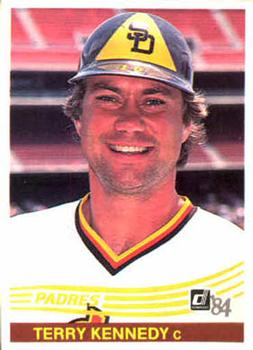 1984 Donruss #112 Terry Kennedy Front