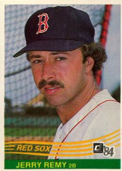 1984 Donruss #172 Jerry Remy Front