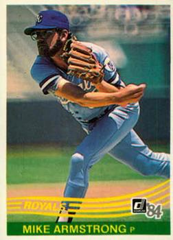 1984 Donruss #217 Mike Armstrong Front