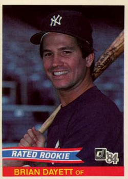 1984 Donruss #45 Brian Dayett Front