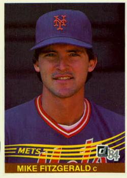 1984 Donruss #482 Mike Fitzgerald Front