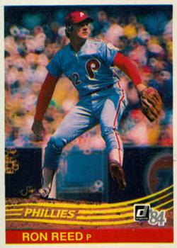 1984 Donruss #529 Ron Reed Front