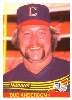 1984 Donruss #590 Bud Anderson Front