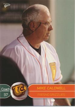 2007 MultiAd Fresno Grizzlies #8 Mike Caldwell Front