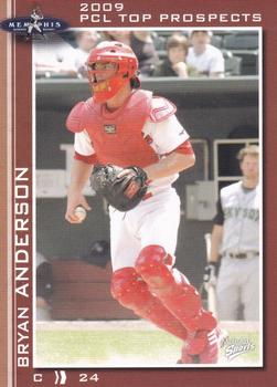 2009 MultiAd Pacific Coast League Top Prospects #13 Bryan Anderson Front
