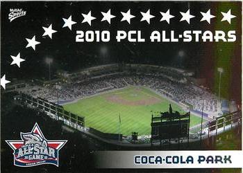 2010 MultiAd Pacific Coast League All-Stars #1 Coca-Cola Park Front