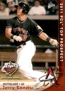 2011 MultiAd Pacific Coast League Top Prospects #6 Jerry Sands Front