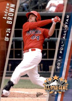 2011 MultiAd Pacific Coast League All-Stars #7 Andrew Brown Front