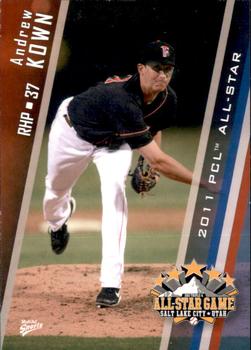 2011 MultiAd Pacific Coast League All-Stars #11 Andrew Kown Front