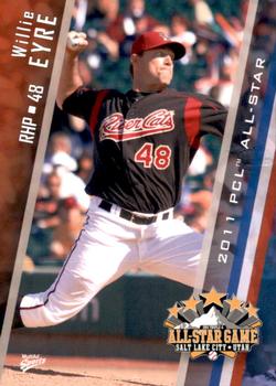 2011 MultiAd Pacific Coast League All-Stars #13 Willie Eyre Front
