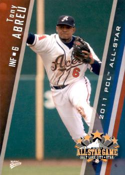 2011 MultiAd Pacific Coast League All-Stars #16 Tony Abreu Front