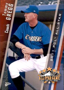 2011 MultiAd Pacific Coast League All-Stars #32 Tommy Gregg Front