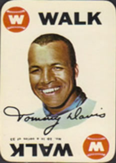 1968 Topps - Game #10 Tommy Davis Front
