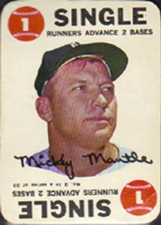 1968 Topps - Game #2 Mickey Mantle Front