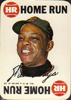 1968 Topps - Game #8 Willie Mays Front
