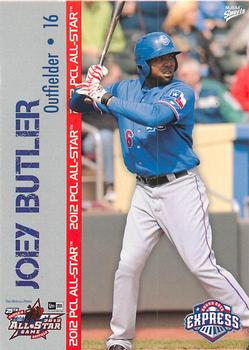 2012 MultiAd Pacific Coast League All-Stars #5 Joey Butler Front