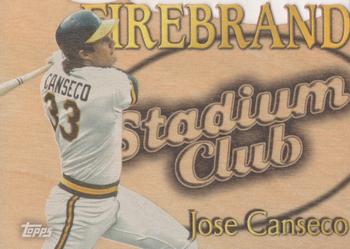 2014 Topps Archives - Firebrand #FB-JC Jose Canseco Front
