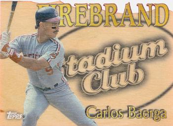 2014 Topps Archives - Firebrand #FB-CB Carlos Baerga Front