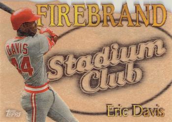 2014 Topps Archives - Firebrand #FB-ED Eric Davis Front