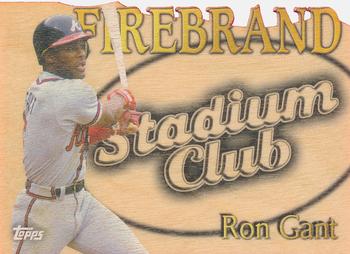 2014 Topps Archives - Firebrand #FB-RG Ron Gant Front