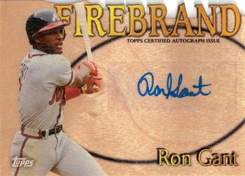 2014 Topps Archives - Firebrand Autographs #FB-RG Ron Gant Front