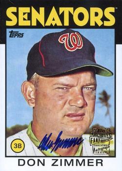 2014 Topps Archives - Fan Favorite Autographs #FFA-DZ Don Zimmer Front