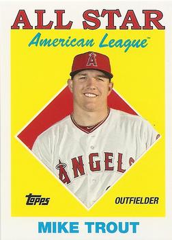 2014 Topps Archives - 1988 Topps All-Stars #RC-MT Mike Trout Front