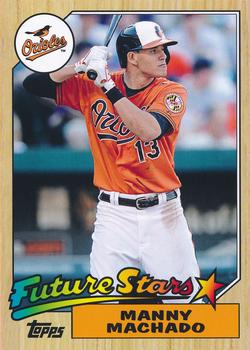 2014 Topps Archives - 1987 Topps Future Stars #87F-MM Manny Machado Front