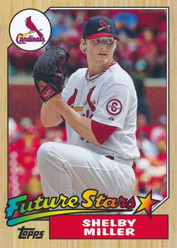 2014 Topps Archives - 1987 Topps Future Stars #87F-SM Shelby Miller Front
