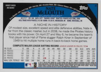 2009 Topps Chrome #4 Nate McLouth Back