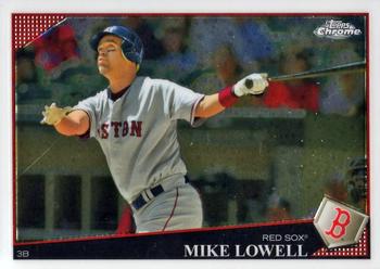 2009 Topps Chrome #9 Mike Lowell Front