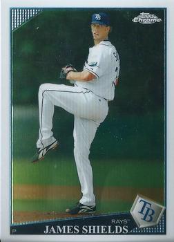 2009 Topps Chrome #51 James Shields Front