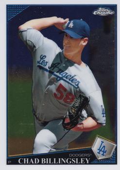 2009 Topps Chrome #74 Chad Billingsley Front