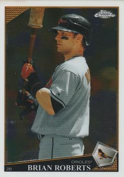 2009 Topps Chrome #83 Brian Roberts Front