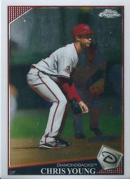 2009 Topps Chrome #93 Chris Young Front