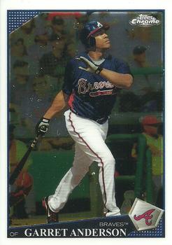 2009 Topps Chrome #147 Garret Anderson Front