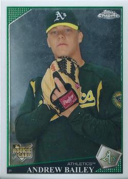 2009 Topps Chrome #190 Andrew Bailey Front
