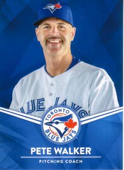 2014 Toronto Blue Jays Fire Safety #NNO Pete Walker Front