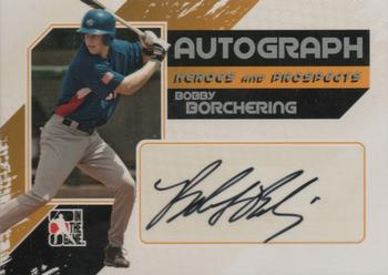 2011 In The Game Heroes & Prospects - Full Body Autographs Silver #A-BBO Bobby Borchering Front