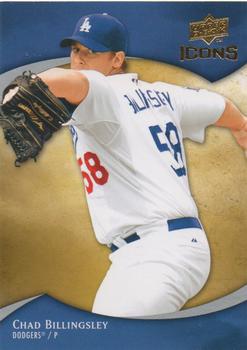 2009 Upper Deck Icons #19 Chad Billingsley Front