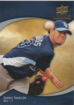 2009 Upper Deck Icons #49 James Shields Front