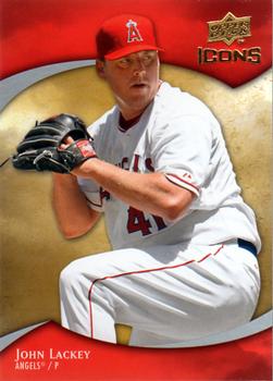 2009 Upper Deck Icons #60 John Lackey Front