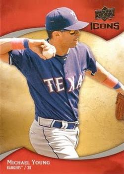 2009 Upper Deck Icons #79 Michael Young Front