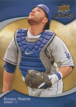 2009 Upper Deck Icons #88 Russell Martin Front