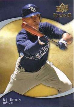 2009 Upper Deck Icons #9 B.J. Upton Front