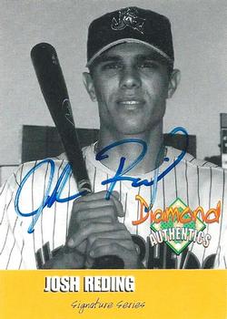 2000 Diamond Authentics Autographs #13 Josh Reding Front
